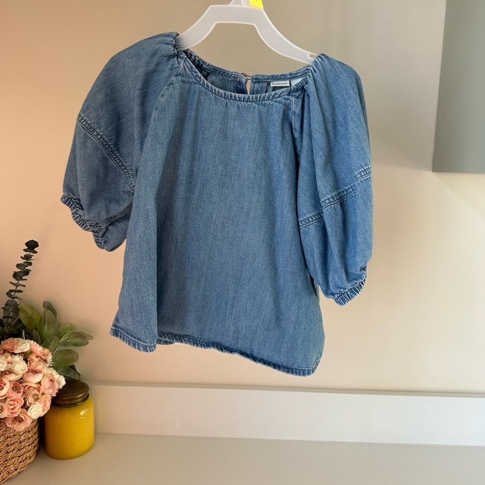 H&M Adorables Girls Chambray Blouse